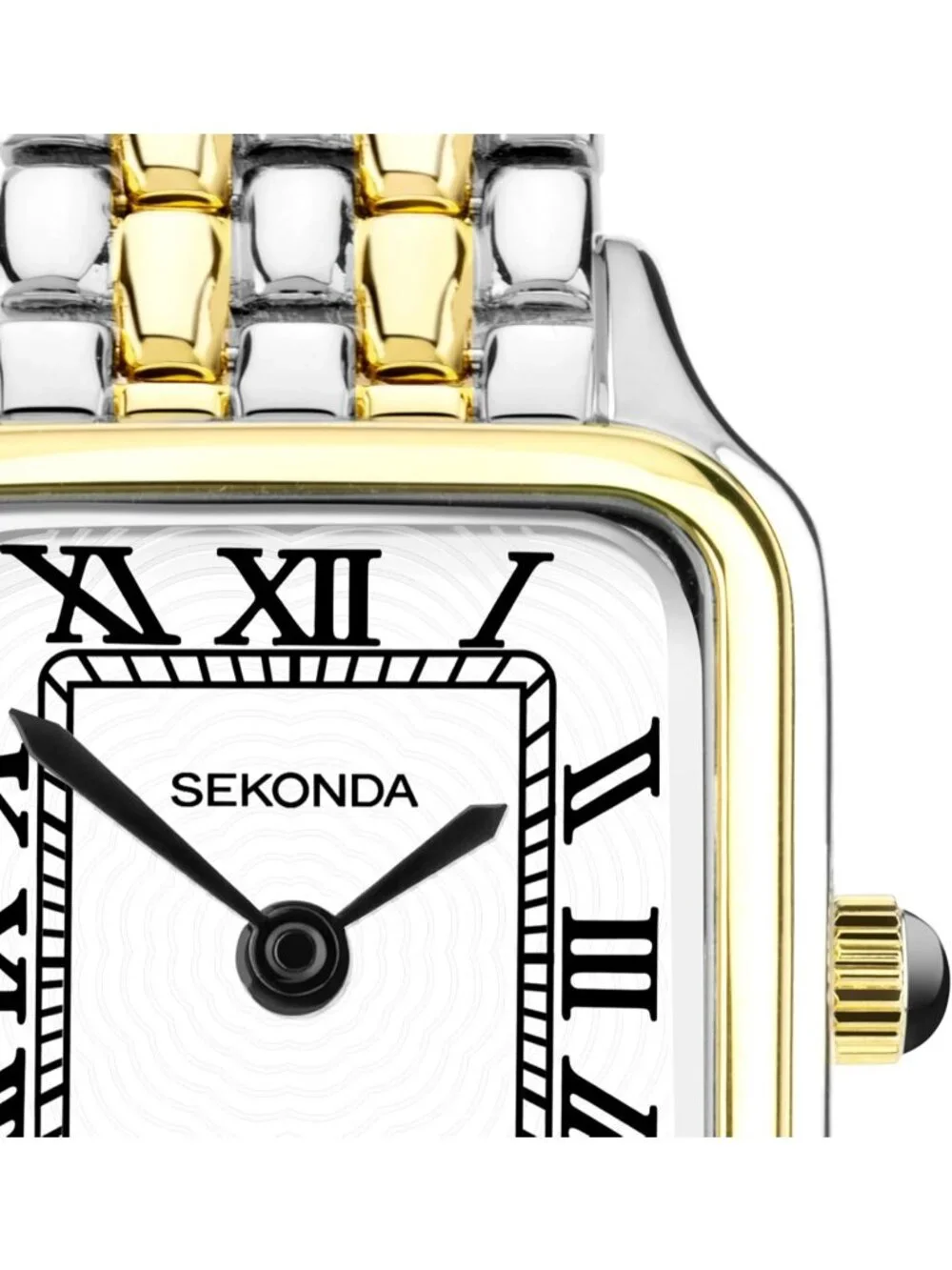 Women's Two Tone Classic Analogue Display, and Alloy Strap Quartz Wrist Watch